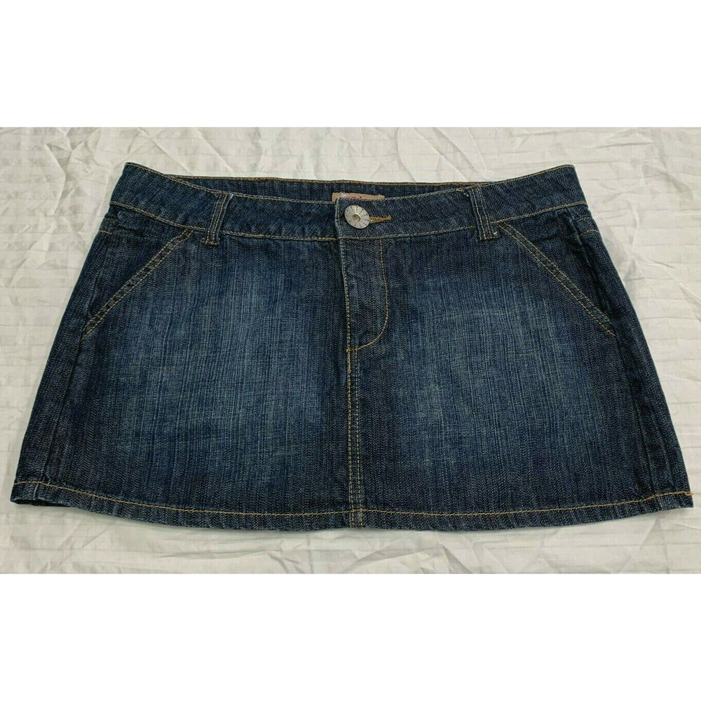 NOBO WOMENS JEANS SKIRT WAIST 34 IN,